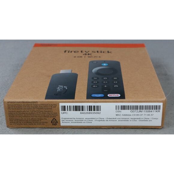 Amazon Fire TV Stick 4K 2nd Gen Wi-Fi 6 8GB Alexa Voice Remote HDR Media Player - Picture 12 of 12